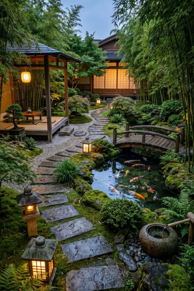 Wood and stone architecture