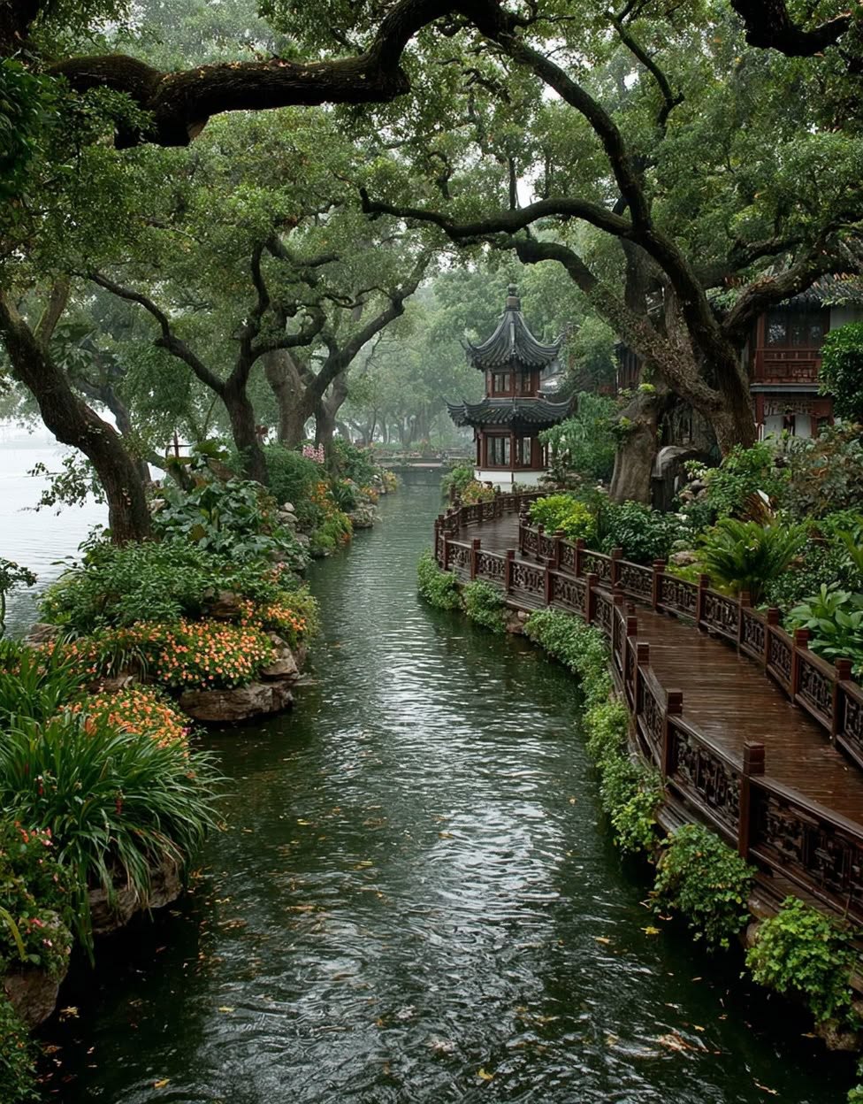 Forest surrounding Kiyomi