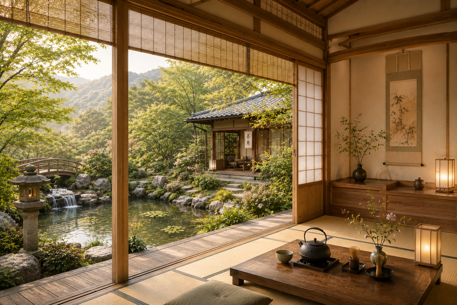 Traditional Japanese Tea House