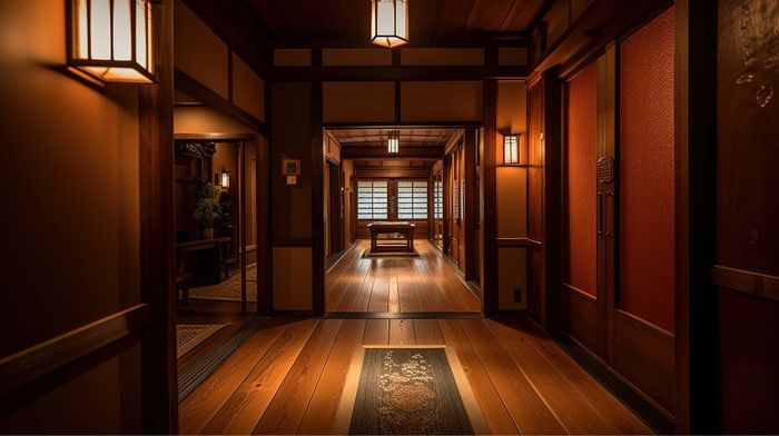 Ryokan Hallway