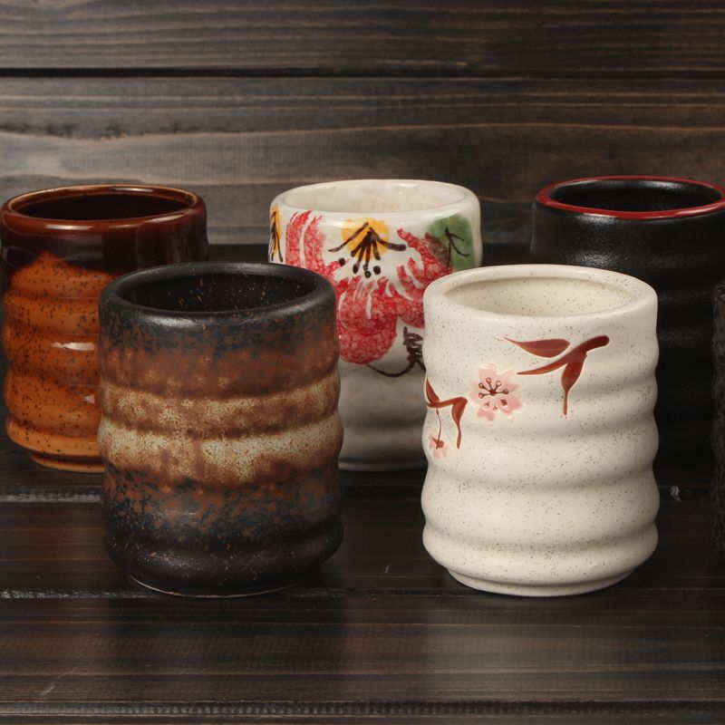 Traditional Japanese tea cup