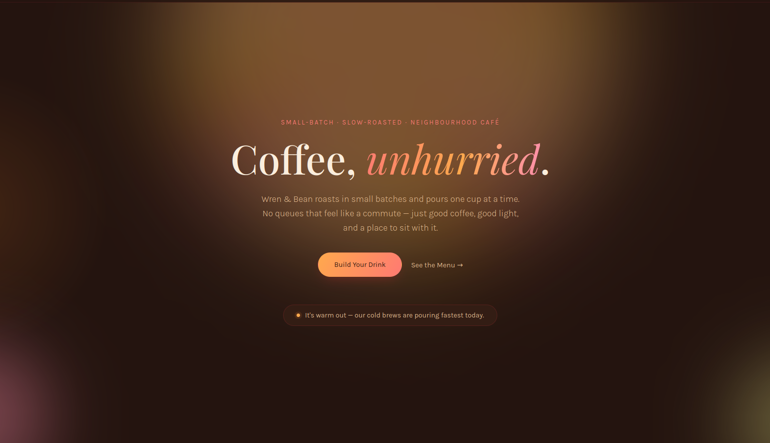 Wren & Bean project preview